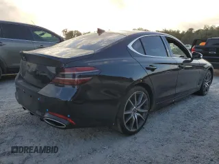 2022 Genesis G70 3.3T z VIN KMTG54TE6NU094854, wystawiony jako Copart lot #80251854 z przebiegiem Nie podano mil oraz Szkoda całkowita • Salvage title. Historia ofert i sprzedaży dostępna na DreamBid. Obrazek 3.