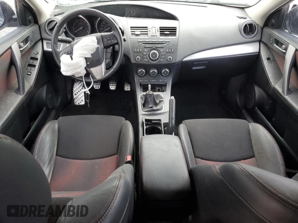 2013 Mazda 3 Mazdaspeed3 Touring with VIN JM1BL1L33D1836641, listed as a Copart auction lot 43029005 with Not provided miles and Salvage title. Bid and sale history available at DreamBid. Image 8.