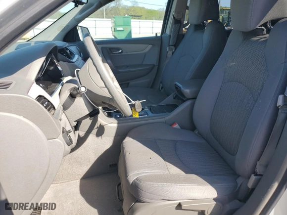 2015 Chevrolet Traverse LS with VIN 1GNKRFED2FJ358692, listed as a Copart auction lot 52548145 with 0 mi miles and Salvage Title. Bid and sale history available at carsss.com. Image 7.