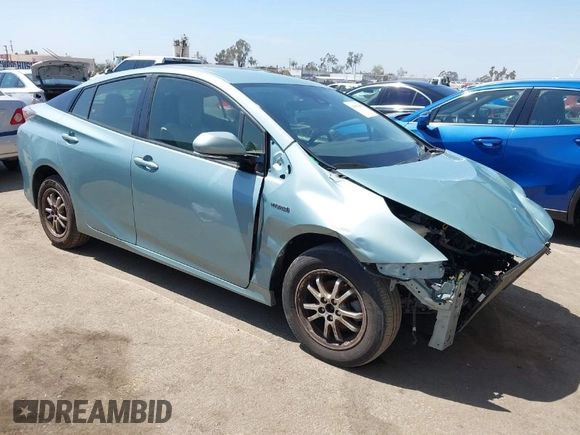 2017 Toyota Prius Two with VIN JTDKARFU9H3042326, listed as a IAAI auction lot 41991608 with 90,089 mi miles. Bid and sale history available at carsss.com. Image 1.