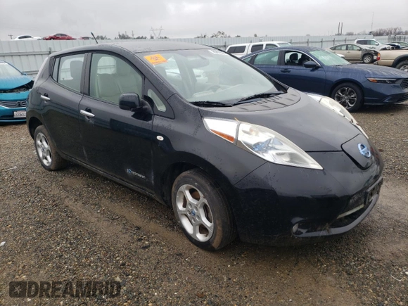 2011 Nissan LEAF SL-e with VIN JN1AZ0CP1BT004792, listed as a Copart auction lot 85678014 with 0 mi miles and Clean Title. Bid and sale history available at carsss.com. Image 4.