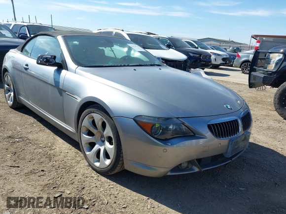 2007 BMW 6 Series 650i with VIN WBAEK13527CN80984, listed as a IAAI auction lot 41678742 with 110,278 mi miles and . Bid and sale history available at DreamBid. Image 1.
