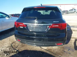 2016 Acura MDX with VIN 5FRYD3H24GB007445, listed as a IAAI auction lot 41720627 with 127,947 mi miles. Bid and sale history available at carsss.com. Image 16.