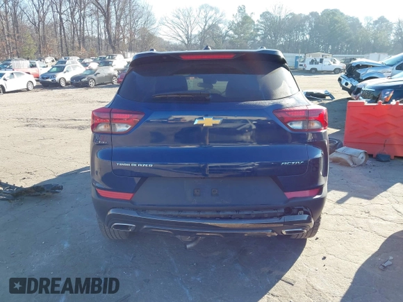 2022 Chevrolet TrailBlazer ACTIV with VIN KL79MVSL8NB061556, listed as a IAAI auction lot 41663092 with 34,040 mi miles. Bid and sale history available at carsss.com. Image 15.