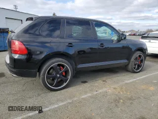 2005 Porsche Cayenne Turbo with VIN WP1AC29P15LA91534, listed as a Copart auction lot 43476105 with 131,561 mi miles and Salvage Title. Bid and sale history available at carsss.com. Image 3.