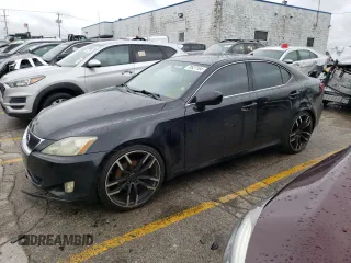 2007 Lexus IS 250 with VIN JTHBK262472028646, listed as a Copart auction lot 78527164 with 196,514 mi miles and Clean Title. Bid and sale history available at carsss.com. Image 1.