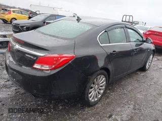 2011 Buick Regal CXL Turbo TO1 with VIN W04GV5EV0B1096141, listed as a IAAI auction lot 41511269 with 143,623 mi miles. Bid and sale history available at carsss.com. Image 4.