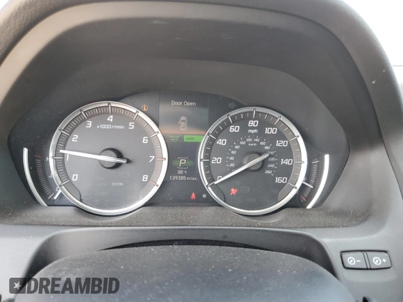 2015 Acura TLX Technology with VIN 19UUB1F53FA029033, listed as a Copart auction lot 56608695 with 139,385 mi miles and Salvage title. Bid and sale history available at DreamBid. Image 9.