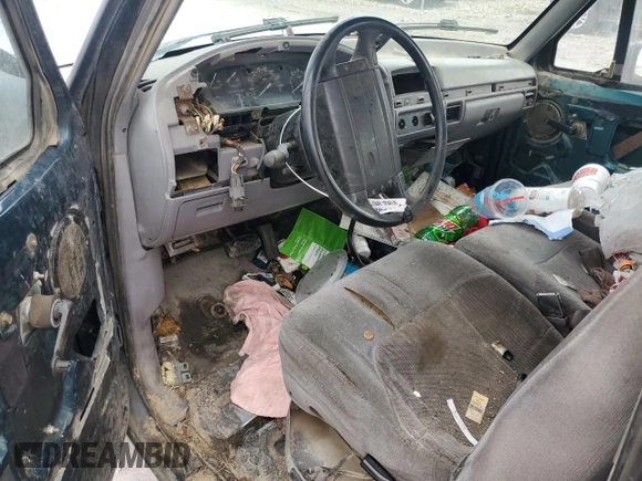 1994 Ford F-150 with VIN 1FTEX14N1RKA55863, listed as a Copart auction lot 42806785 with 0 mi miles and Salvage Title. Bid and sale history available at carsss.com. Image 8.