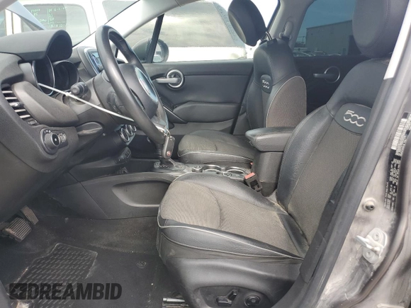 2016 FIAT 500X Trekking with VIN ZFBCFXCTXGP378129, listed as a Copart auction lot 59655095 with 159,386 mi miles and Salvage title. Bid and sale history available at DreamBid. Image 7.