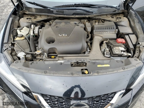 2021 Nissan Maxima SV with VIN 1N4AA6CV4MC513807, listed as a Copart auction lot 48571005 with 77,380 mi miles and Salvage Title. Bid and sale history available at carsss.com. Image 11.