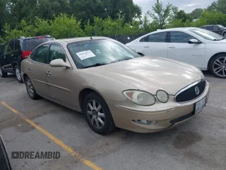 2005 Buick LaCrosse CXL with VIN 2G4WD532851234435, listed as a IAAI auction lot 39636254 with 257,127 mi miles. Bid and sale history available at carsss.com. Image 1.