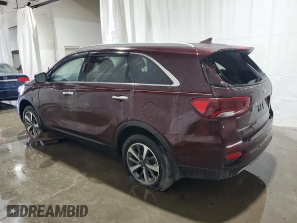 2019 Kia Sorento EX with VIN 5XYPH4A54KG464334, listed as a Copart auction lot 70758104 with 63,938 mi miles and Salvage Title. Bid and sale history available at DreamBid. Image 2.