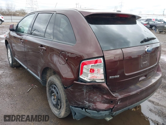 2010 Ford Edge SEL with VIN 2FMDK3JC3ABB40366, listed as a IAAI auction lot 41829303 with 159,911 mi miles. Bid and sale history available at carsss.com. Image 3.
