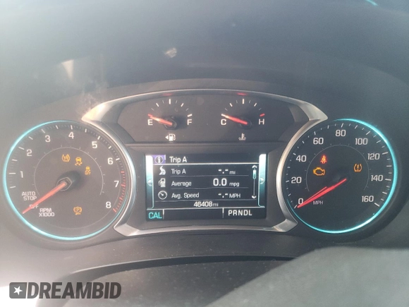 2018 Chevrolet Traverse LT Cloth with VIN 1GNEVGKW1JJ183414, listed as a Copart auction lot 68980444 with 46,408 mi miles and Salvage Title. Bid and sale history available at carsss.com. Image 9.