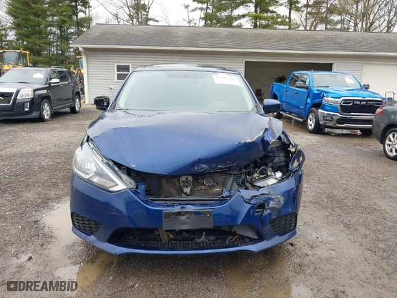 2017 Nissan Sentra SV with VIN 3N1AB7AP0HL710178, listed as a IAAI auction lot 41918741 with 80,722 mi miles. Bid and sale history available at carsss.com. Image 13.