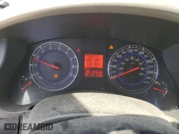 2008 Infiniti EX Journey with VIN JNKAJ09F78M361995, listed as a Copart auction lot 54568975 with 293,688 mi miles and Clean Title. Bid and sale history available at DreamBid. Image 9.