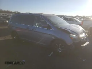 2005 Honda Odyssey TOURING with VIN 5FNRL38875B129436, listed as a Copart auction lot 89017365 with 0 mi miles and Salvage Title. Bid and sale history available at carsss.com. Image 4.