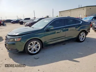2015 Chevrolet Impala LT with VIN 2G1115SL7F9288421, listed as a Copart auction lot 53839655 with 107,492 mi miles and Salvage Title. Bid and sale history available at DreamBid. Image 1.
