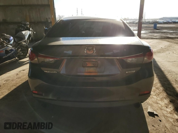 2016 Mazda 6 i Sport with VIN JM1GJ1U50G1426461, listed as a Copart auction lot 48635235 with 194,529 mi miles and Salvage Title. Bid and sale history available at DreamBid. Image 6.