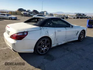 2015 Mercedes-Benz SL-Class SL 550 with VIN WDDJK7DA9FF033102, listed as a Copart auction lot 87825645 with 28,282 mi miles and Salvage Title. Bid and sale history available at carsss.com. Image 3.
