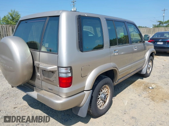2002 Isuzu Trooper S with VIN JACDJ58X527J09916, listed as a IAAI auction lot 42603637 with 177,237 mi miles and . Bid and sale history available at DreamBid. Image 4.