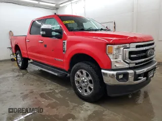 2020 Ford F-350 XL with VIN 1FT8W3BT7LED74896, listed as a Copart auction lot 53989625 with 59,726 mi miles and Salvage title. Bid and sale history available at DreamBid. Image 4.