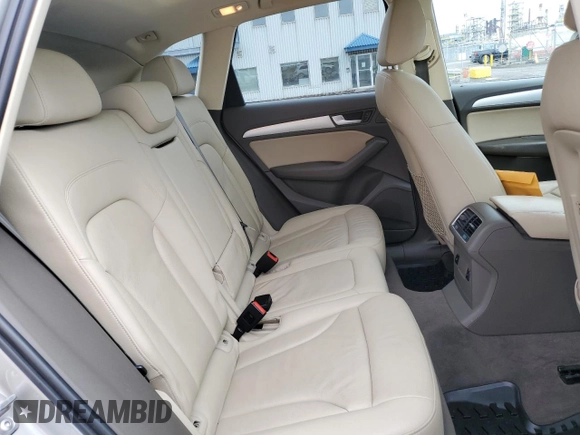 2014 Audi Q5 Premium Plus with VIN WA1VFCFP6EA062623, listed as a Copart auction lot 55485885 with 95,202 mi miles and Salvage title. Bid and sale history available at DreamBid. Image 10.