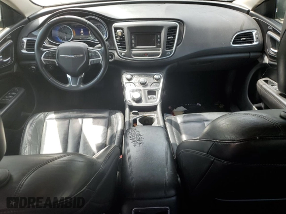2015 Chrysler 200 C with VIN 1C3CCCCB4FN546481, listed as a Copart auction lot 53638025 with 86,406 mi miles and Salvage Title. Bid and sale history available at carsss.com. Image 8.