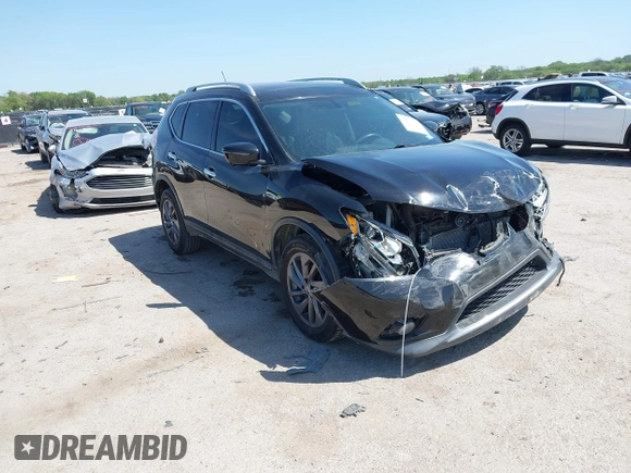 2016 Nissan Rogue SL with VIN 5N1AT2MV8GC879202, listed as a IAAI auction lot 41990985 with 118,198 mi miles and . Bid and sale history available at DreamBid. Image 1.