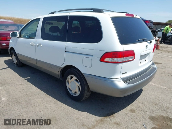 2001 Toyota Sienna LE z VIN 4T3ZF13C31U393989, wystawiony jako IAAI lot #42301091 z przebiegiem 238 404 mil mil oraz . Historia ofert i sprzedaży dostępna na DreamBid. Obrazek 3.