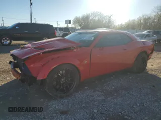 2019 Dodge Challenger R/T Scat Pack Widebody z VIN 2C3CDZFJ3KH694658, wystawiony jako Copart lot #81428584 z przebiegiem Nie podano mil oraz Szkoda całkowita • Salvage title. Historia ofert i sprzedaży dostępna na DreamBid. Obrazek 1.