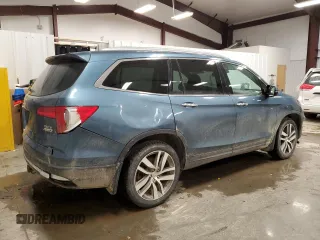 2016 Honda Pilot Elite with VIN 5FNYF6H00GB127495, listed as a Copart auction lot 49989585 with 115,037 mi miles and Salvage Title. Bid and sale history available at carsss.com. Image 3.