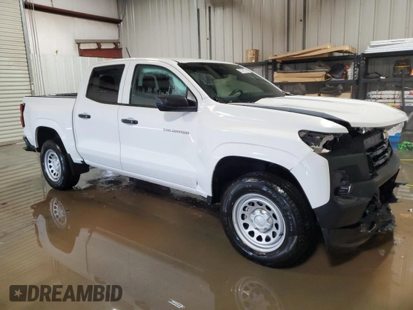 2024 Chevrolet Colorado 2WD Work Truck with VIN 1GCGSBEC2R1301092, listed as a Copart auction lot 54555605 with Not Provided miles and Clean Title. Bid and sale history available at DreamBid. Image 4.
