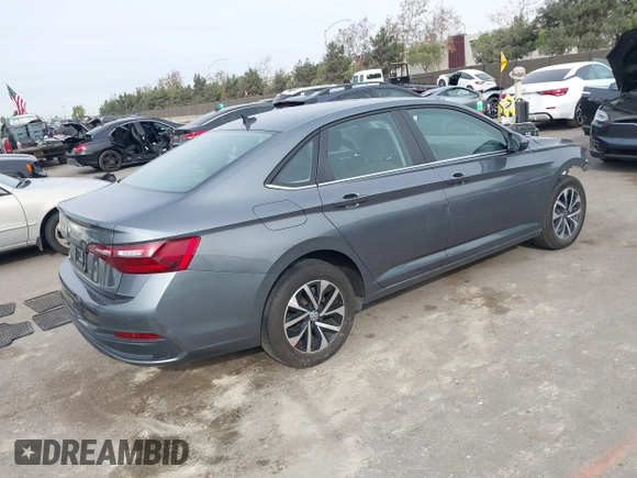 2023 Volkswagen Jetta S with VIN 3VW5M7BU3PM061883, listed as a IAAI auction lot 41073584 with 40,842 mi miles and . Bid and sale history available at DreamBid. Image 4.