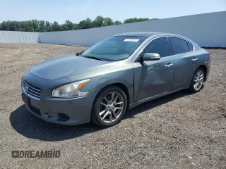 2011 Nissan Maxima SV with VIN 1N4AA5AP4BC817487, listed as a Copart auction lot 61852615 with 103,214 mi miles and Salvage title. Bid and sale history available at DreamBid. Image 1.