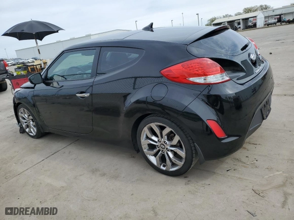 2015 Hyundai Veloster with VIN KMHTC6AD5FU219378, listed as a Copart auction lot 49913505 with 110,385 mi miles and Salvage Title. Bid and sale history available at carsss.com. Image 2.