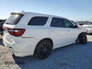 2020 Dodge Durango SXT Plus with VIN 1C4RDHAG8LC123876, listed as a Copart auction lot 49729735 with Not provided miles and Non repairable. Bid and sale history available at DreamBid. Image 3.