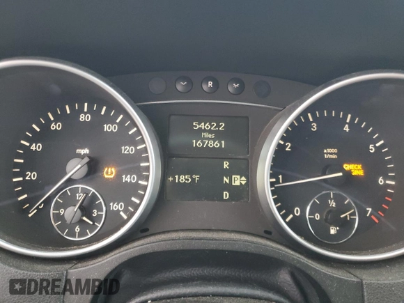 2008 Mercedes-Benz M 550 с VIN 4JGBB72E08A376655, выставлен на аукционе Copart как лот 85225184 с пробегом 167 861 миль миль и Чистый • Clean title. История ставок и продаж доступна на DreamBid. Изображение 9.
