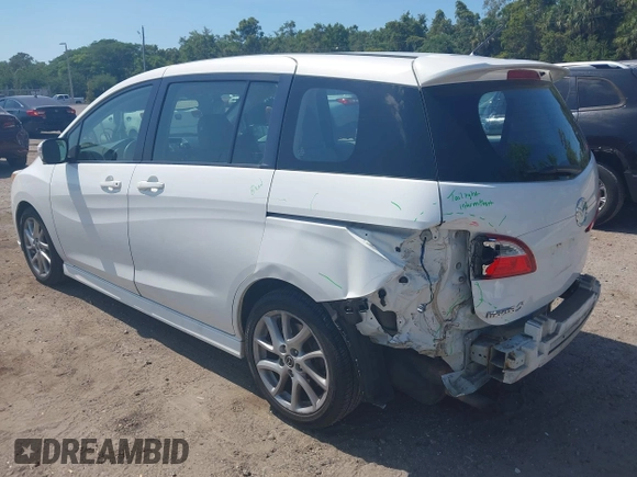 2013 Mazda 5 Touring with VIN JM1CW2CL8D0153437, listed as a IAAI auction lot 42181891 with 118,610 mi miles and . Bid and sale history available at DreamBid. Image 3.