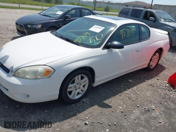 2006 Chevrolet Monte Carlo with VIN 2G1WN151069360217, listed as a IAAI auction lot 42607093 with 219,645 mi miles and . Bid and sale history available at DreamBid. Image 2.