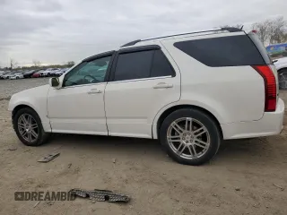 2007 Cadillac SRX with VIN 1GYEE63A870172327, listed as a Copart auction lot 80728804 with 160,973 mi miles and Salvage Title. Bid and sale history available at carsss.com. Image 2.
