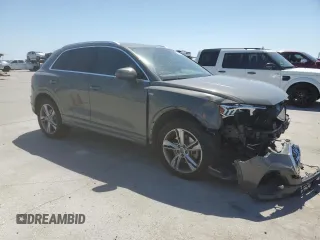 2020 Audi Q3 S line Premium Plus with VIN WA1EECF35L1047530, listed as a Copart auction lot 50935393 with 19,459 mi miles. Bid and sale history available at carsss.com. Image 4.