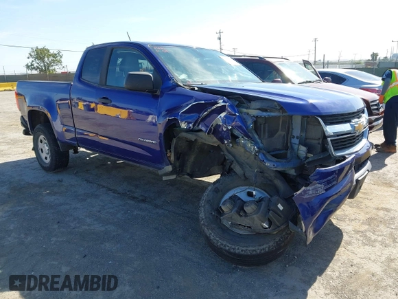 2017 Chevrolet Colorado 2WD WT z VIN 1GCHSBEA7H1298059, wystawiony jako IAAI lot #42381334 z przebiegiem 82 063 mil mil oraz . Historia ofert i sprzedaży dostępna na DreamBid. Obrazek 1.