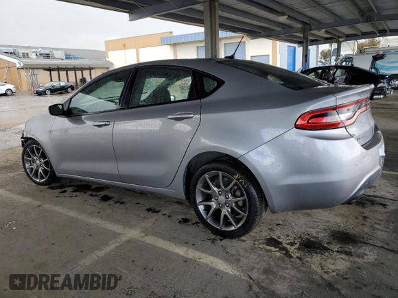 2014 Dodge Dart SXT with VIN 1C3CDFBB0ED721443, listed as a Copart auction lot 49506505 with 163,918 mi miles and Clean Title. Bid and sale history available at carsss.com. Image 2.