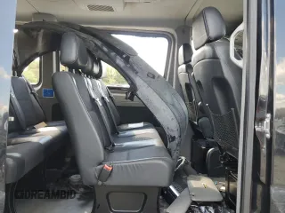 2015 Mercedes-Benz Sprinter Passenger with VIN WDZPE7DC8F5976066, listed as a Copart auction lot 74180994 with Not Provided miles and Salvage Title. Bid and sale history available at carsss.com. Image 11.