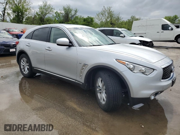 2017 Infiniti QX70 с VIN JN8CS1MW7HM414347, выставлен на аукционе Copart как лот 54832335 с пробегом 157 656 миль миль и Чистый • Clean title. История ставок и продаж доступна на DreamBid. Изображение 4.