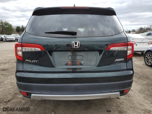 2019 Honda Pilot EX-L with VIN 5FNYF6H55KB018938, listed as a Copart auction lot 49288815 with 55,476 mi miles and Salvage Title. Bid and sale history available at carsss.com. Image 6.