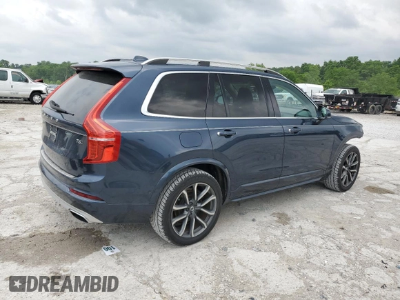2018 Volvo XC90 Momentum with VIN YV4A22PK7J1321625, listed as a Copart auction lot 59296315 with 82,160 mi miles and Salvage title. Bid and sale history available at DreamBid. Image 3.