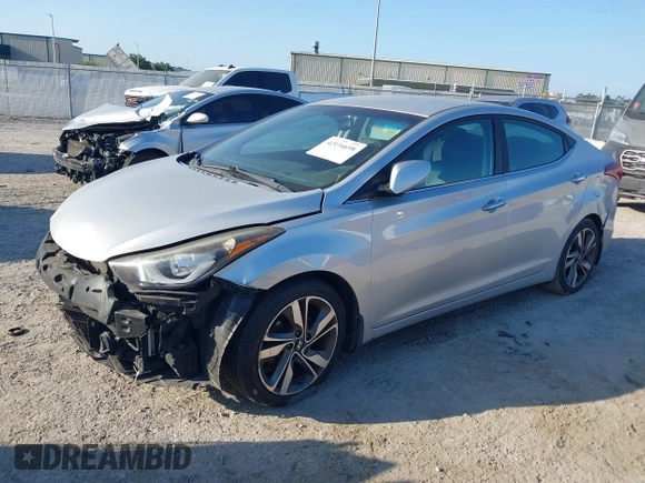2015 Hyundai Elantra SE z VIN 5NPDH4AE4FH610961, wystawiony jako IAAI lot #42134698 z przebiegiem 72 591 mil mil oraz . Historia ofert i sprzedaży dostępna na DreamBid. Obrazek 19.